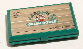 une photo d'Ã©cran de Green House sur Nintendo Game and Watch